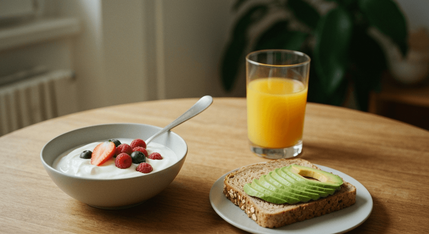 7 desayunos saludables en menos de 10 minutos (con calorías y recetas)