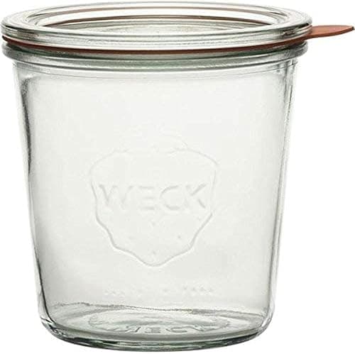 Tarros de Cristal Weck 580ml — Pack 6